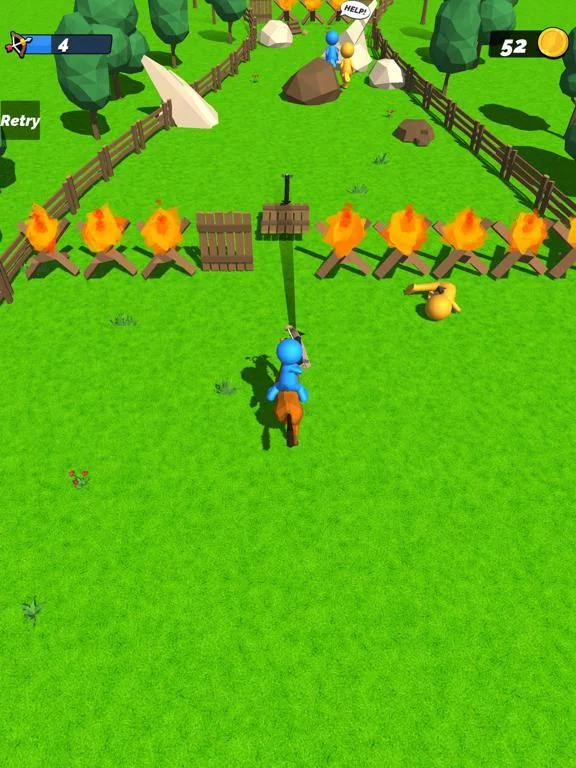 Изображение игры: Archer Warrior
