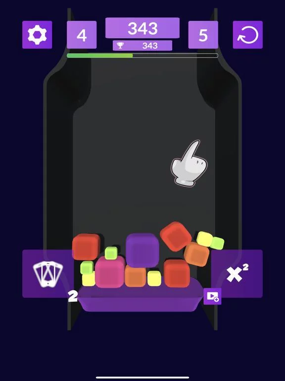 Изображение игры: 2048 Gums 3D