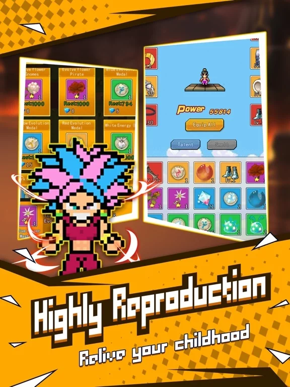 Изображение игры: Pixel Battle：Dragon Summoner