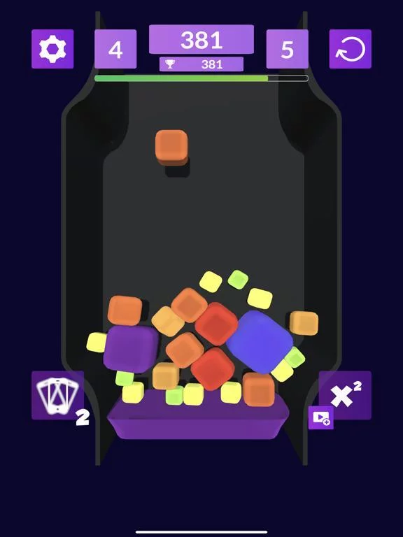 Изображение игры: 2048 Gums 3D