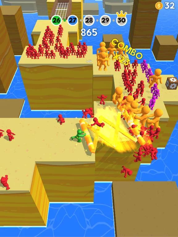 Изображение игры: Push'em all