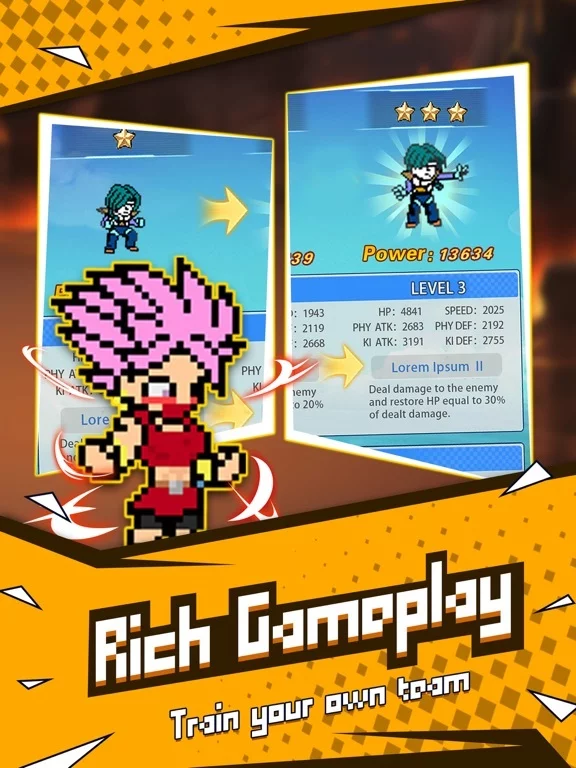 Изображение игры: Pixel Battle：Dragon Summoner