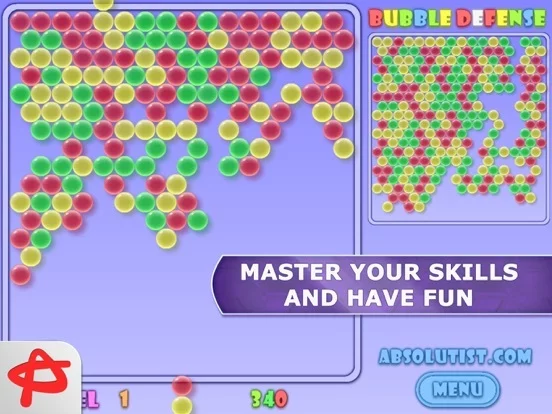 Изображение игры: Bubblez: Bubble Defense Full