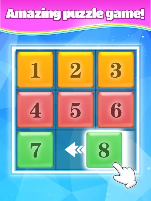 Изображение игры: Number Block Puzzle.