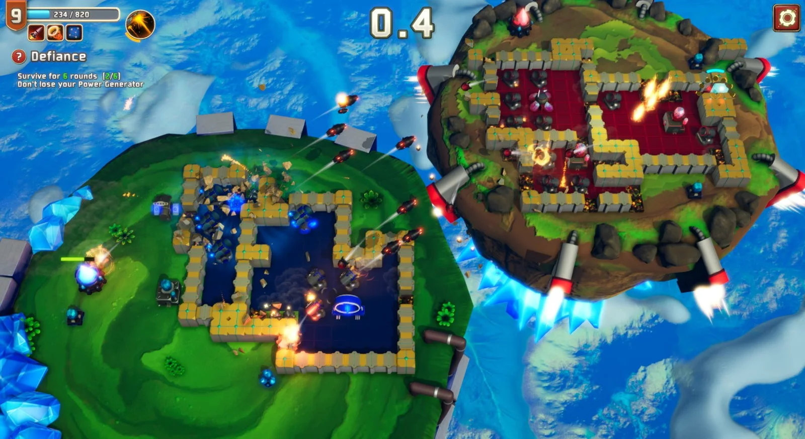 Изображение игры: Sky Cannoneer