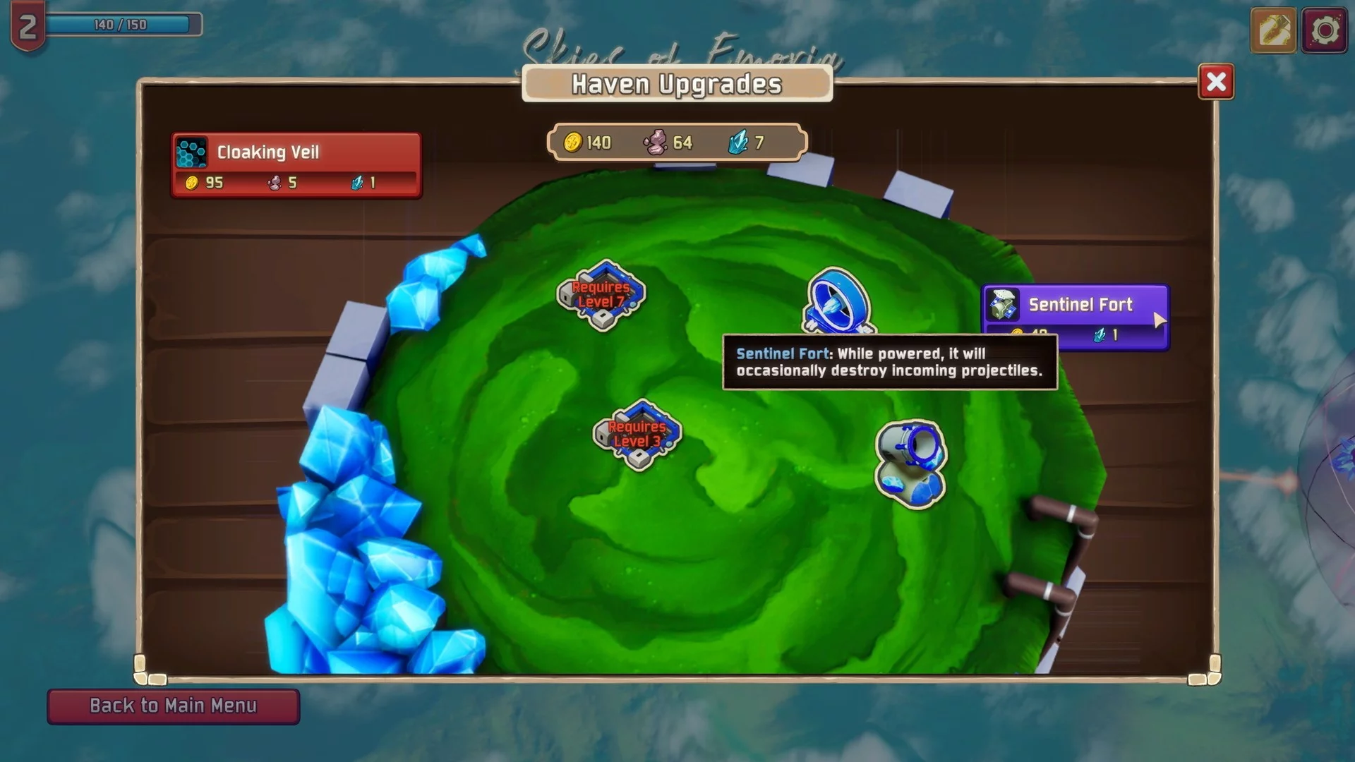 Изображение игры: Sky Cannoneer