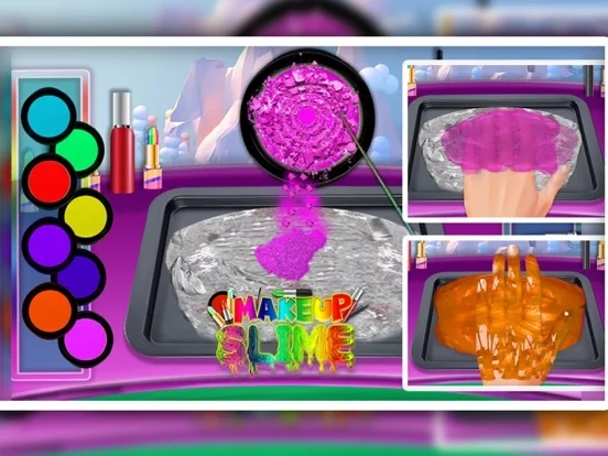 Изображение игры: Makeup Slime ASMR! Relaxation