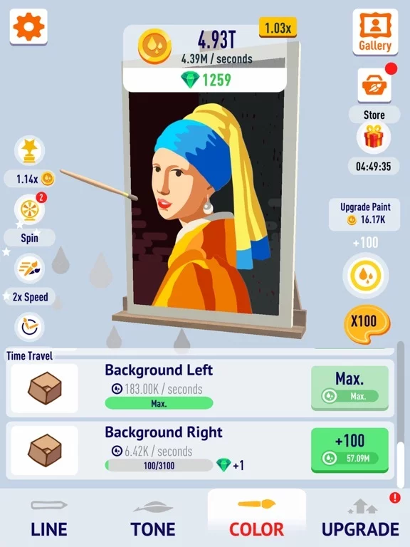 Изображение игры: Art Gallery Idle