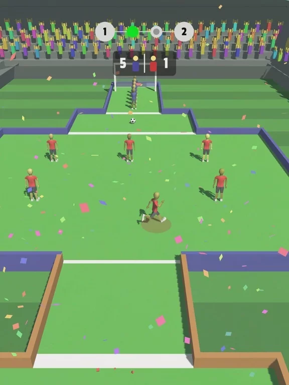 Изображение игры: Snake Soccer