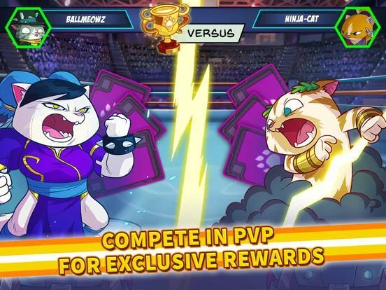 Изображение игры: Tap Cats: Epic Card Battle CCG