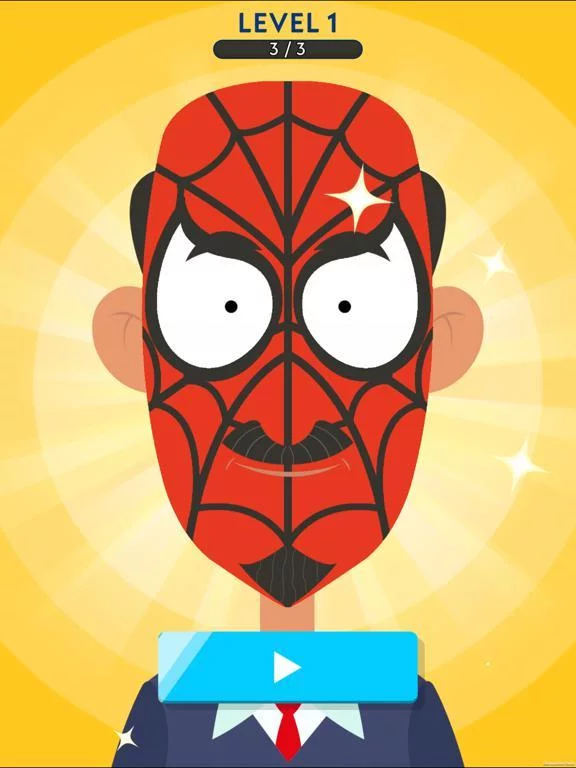 Изображение игры: Face Paint - Satisfying game