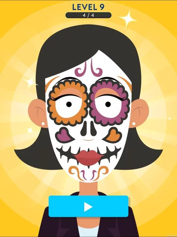 Изображение игры: Face Paint - Satisfying game