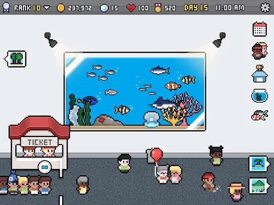 Изображение игры: Aquarium Tycoon