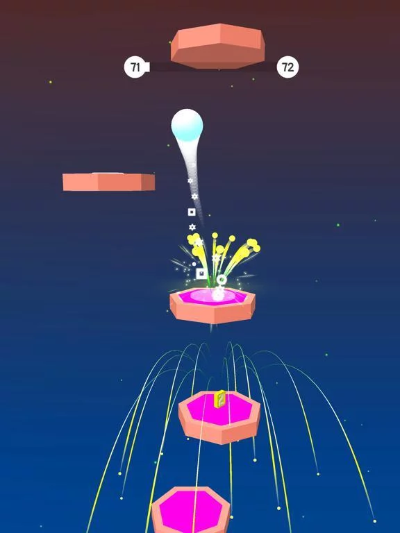 Изображение игры: Hop Ball Run: Jump on Tiles 3D