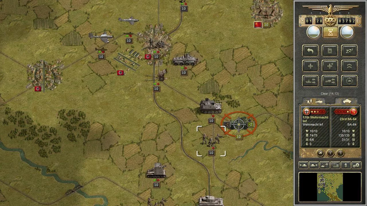 Изображение игры: Panzer Corps Gold