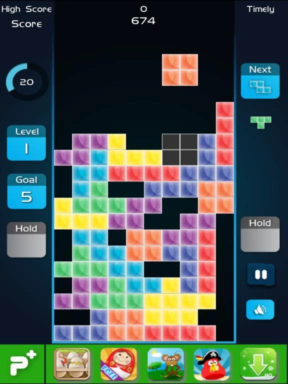 Изображение игры: Tetrominos Puzzle Block+