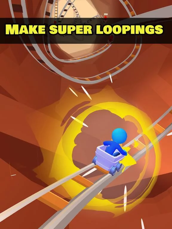 Изображение игры: Mine Kart - Crazy Race