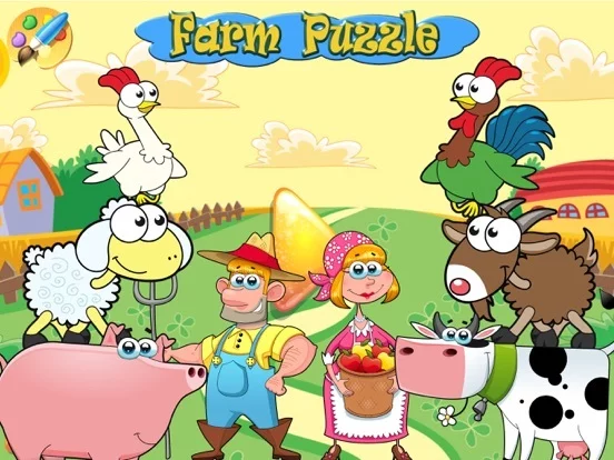Изображение игры: Farm Animals - Puzzle for kids