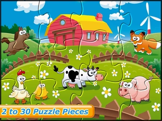Изображение игры: Farm Animals - Puzzle for kids