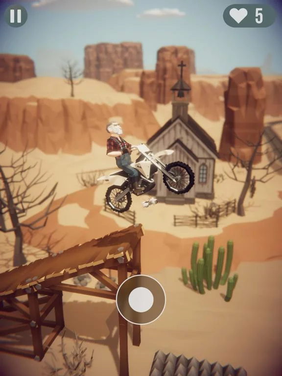 Изображение игры: Stunt Fever - Motorcycle