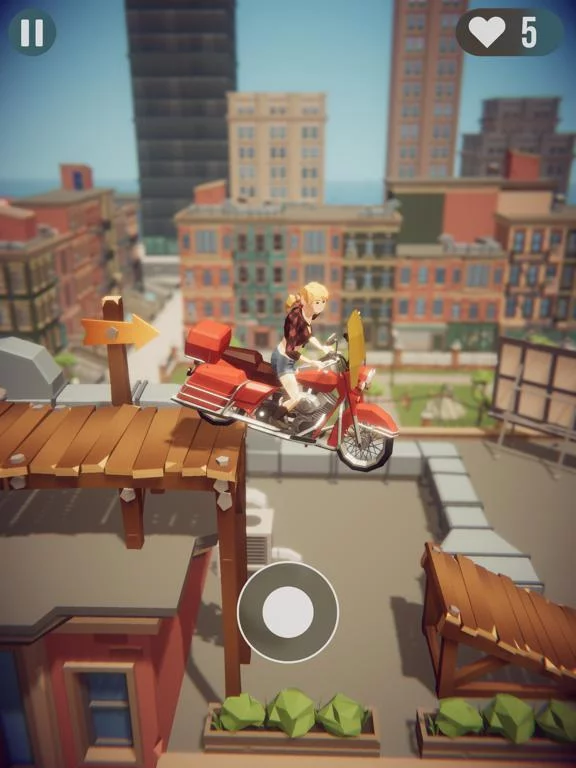 Изображение игры: Stunt Fever - Motorcycle