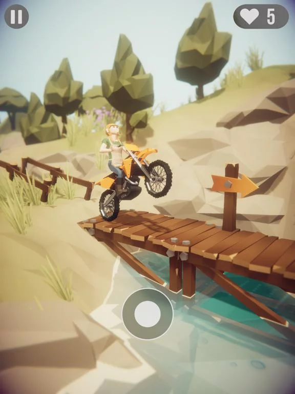 Изображение игры: Stunt Fever - Motorcycle