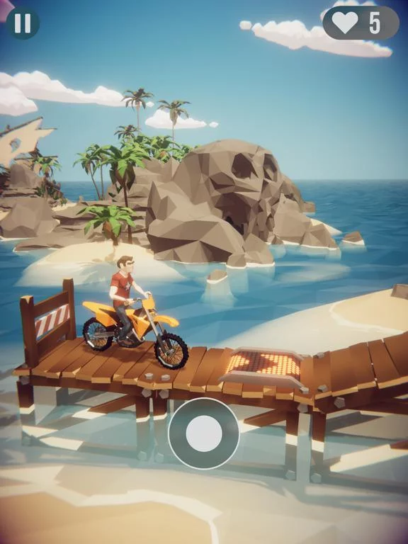 Изображение игры: Stunt Fever - Motorcycle