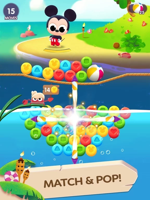 Изображение игры: Disney Getaway Blast