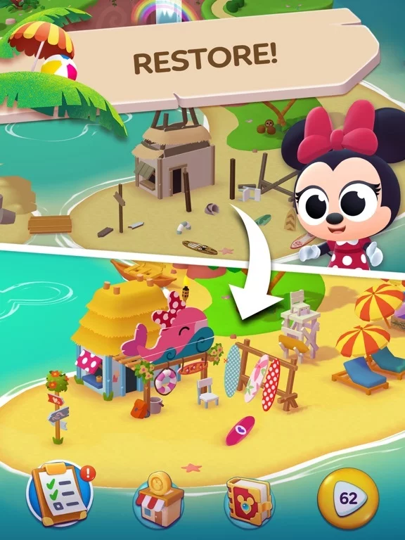 Изображение игры: Disney Getaway Blast