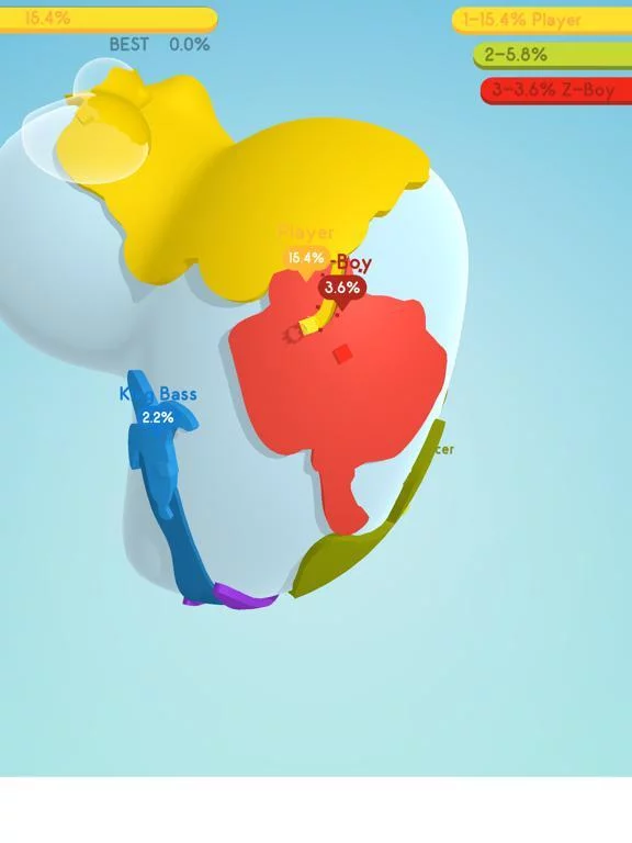 Изображение игры: Paper.io 3D