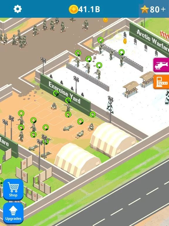 Изображение игры: Idle Army Base