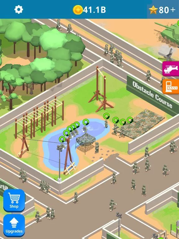 Изображение игры: Idle Army Base