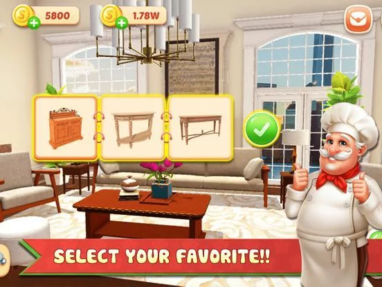 Изображение игры: Cooking Home: Cooking & Design