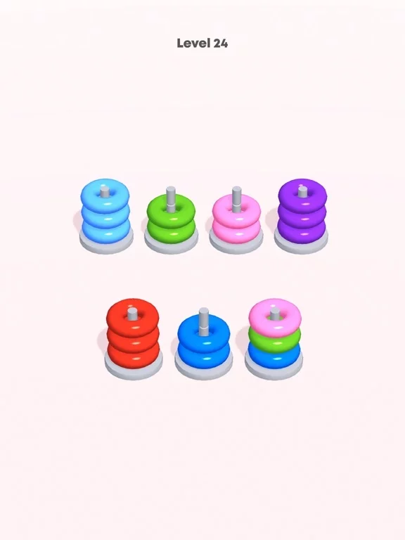 Изображение игры: Hoop Stack