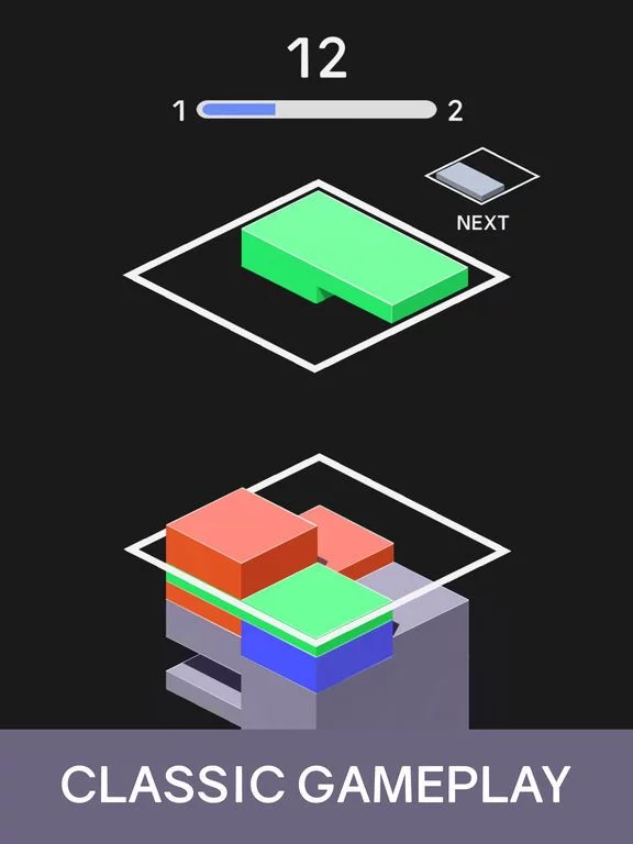 Изображение игры: Tile Stack Puzzle Tower