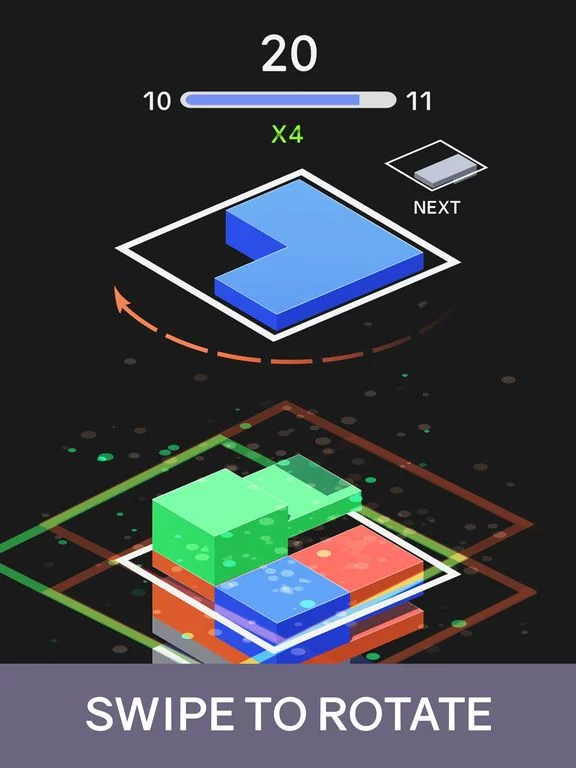 Изображение игры: Tile Stack Puzzle Tower