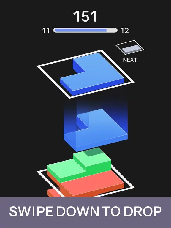 Изображение игры: Tile Stack Puzzle Tower
