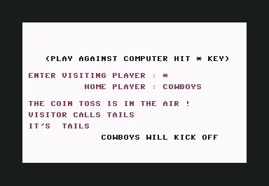 Изображение игры: Computer Football Strategy
