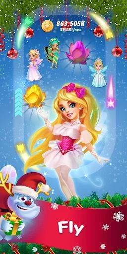 Изображение игры: Merge Fairies - Best Idle Clicker
