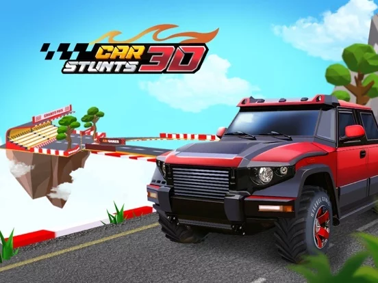 Изображение игры: Car Stunts 3D - Sky Parkour
