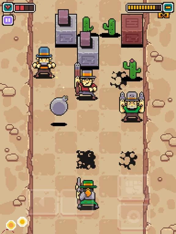 Изображение игры: Wild Bullets