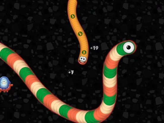 Изображение игры: WormsZone.io - Hungry Snake