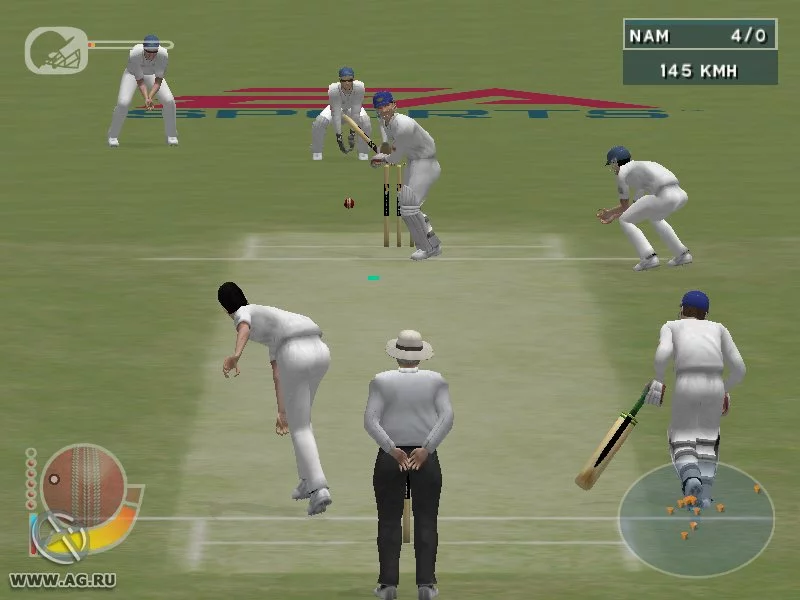 Изображение игры: Cricket 2004