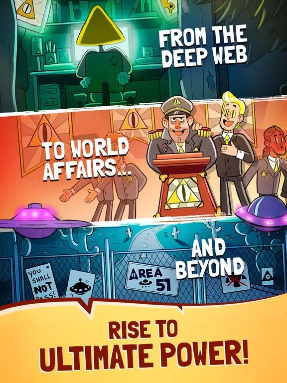 Изображение игры: We Are Illuminati - Clicker