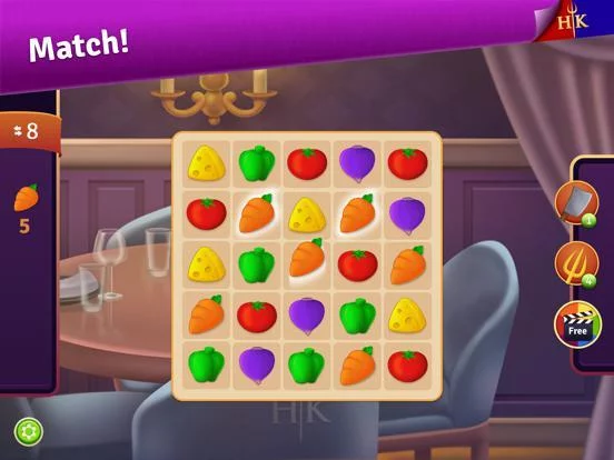 Изображение игры: Hell's Kitchen: Match & Design