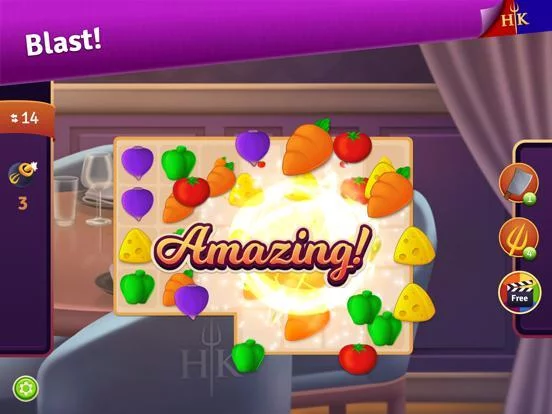 Изображение игры: Hell's Kitchen: Match & Design