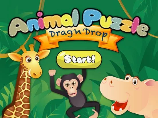 Изображение игры: Animal Puzzle - Drag 'n' Drop