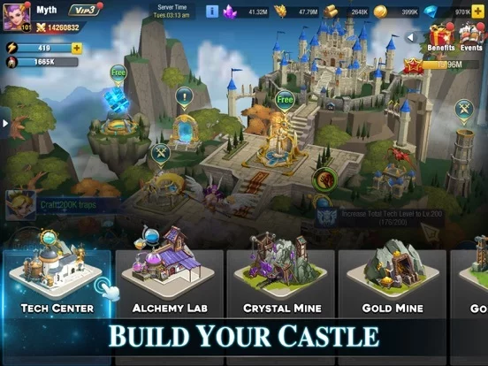 Изображение игры: Castle Glory：Dragon Kingdom