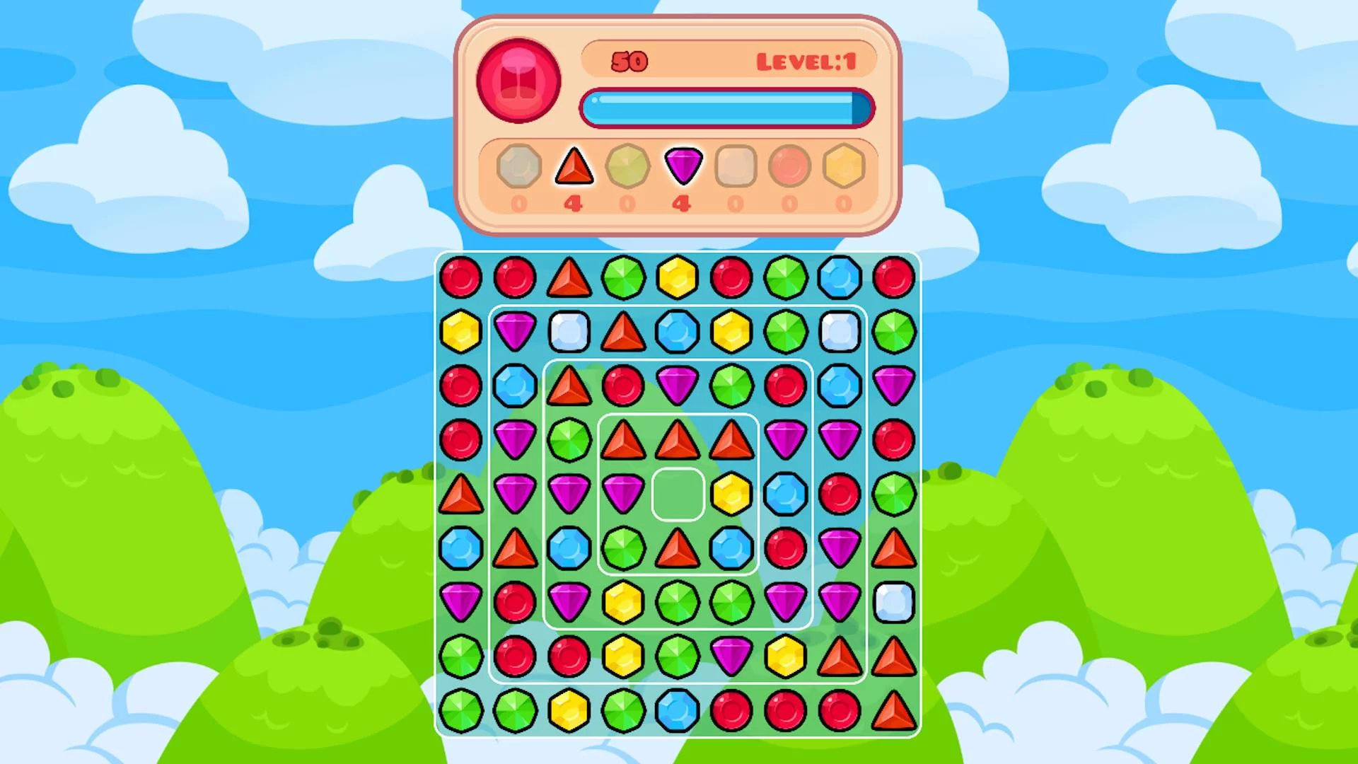 Изображение игры: Jewel Rotation