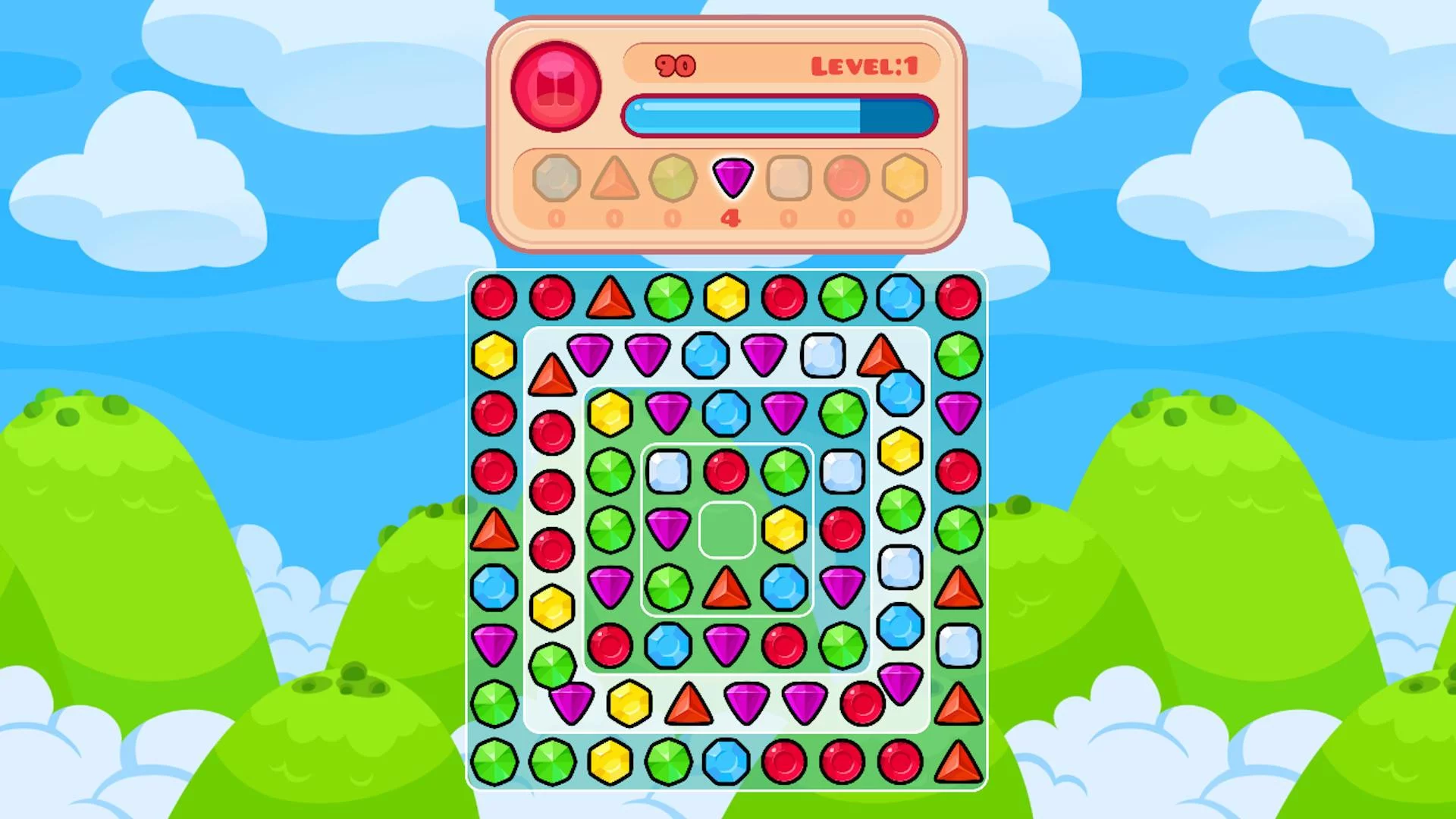 Изображение игры: Jewel Rotation